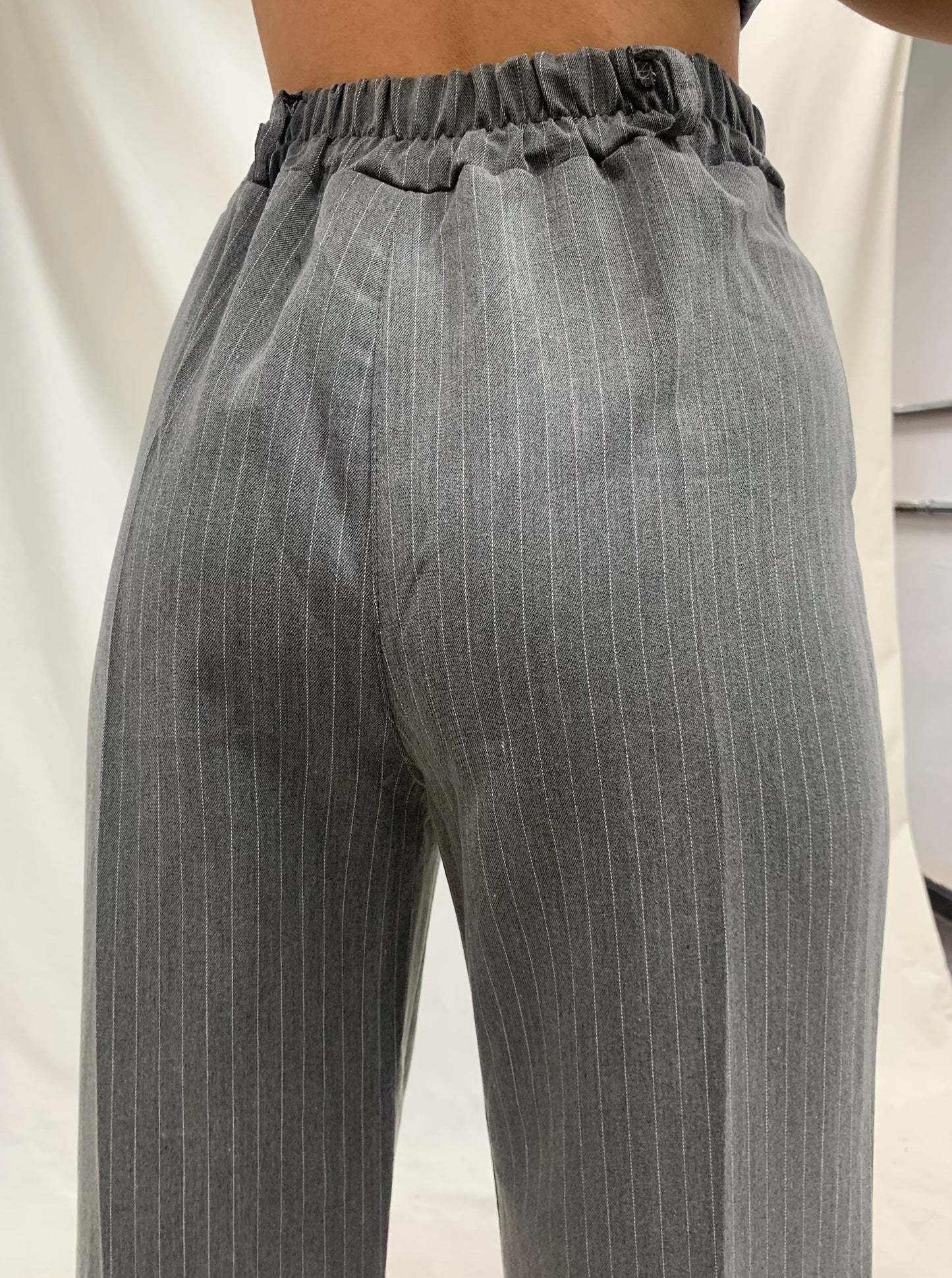 Pantalón traje rayas